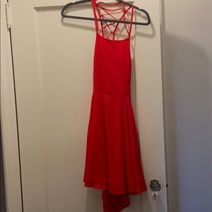 Red lulus dress